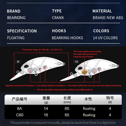 Bearking 8A Crankbait