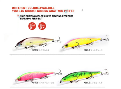 BEARKING 115mm 15g SP Tungsten weight system Top fishing lures minnow crank wobbler quality fishing tackle hooks for fishing