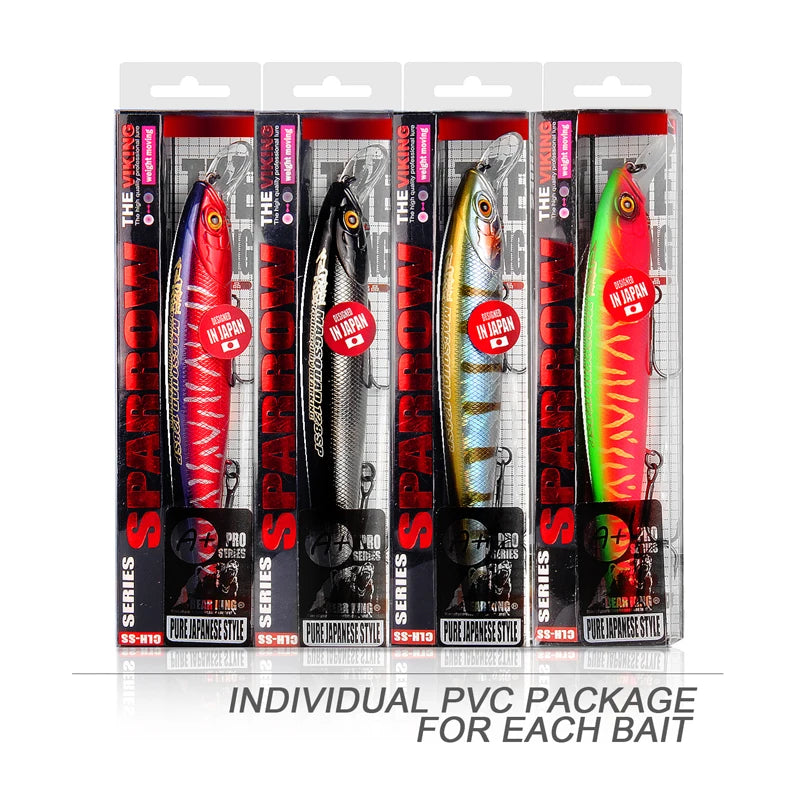 Bearking 128mm 23g New hot model professional quality fishing lures hard bait dive 1.5m quality wobblers minnow