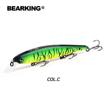 Bearking 11.5cm 16g hot professional quality fishing lure,wobblers minnow crank crank bait excellent painting free shipping