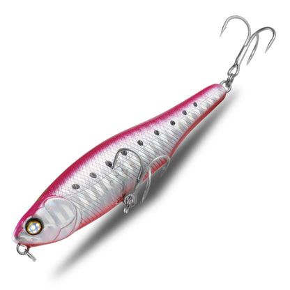 BEARKING 87mm 100mm Topwater Pencil Surface Fishing Lure Walk The Dog Artificial Saltwater Hard Bait Bass Plastic Walker