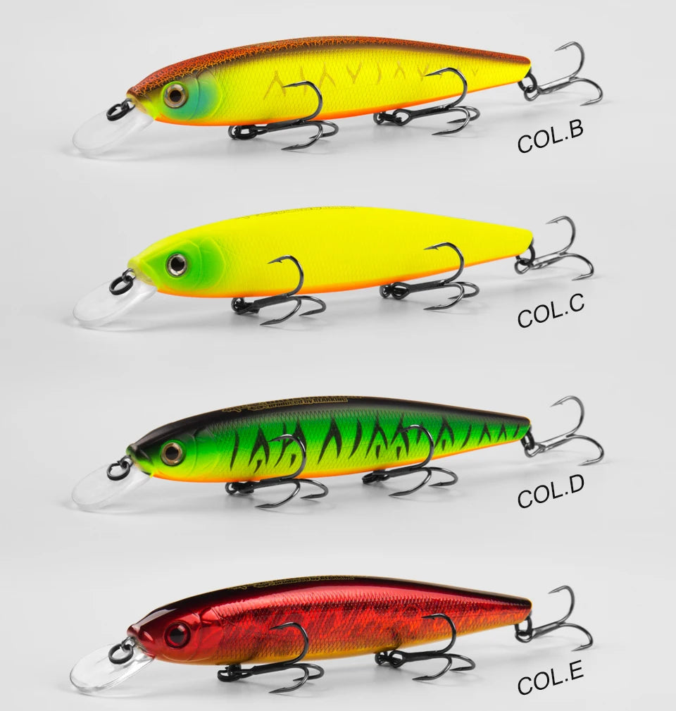 Bearking 13cm 25g Tungsten balls long casting New model fishing lures hard bait dive 1.3 - 2m quality professional minnow
