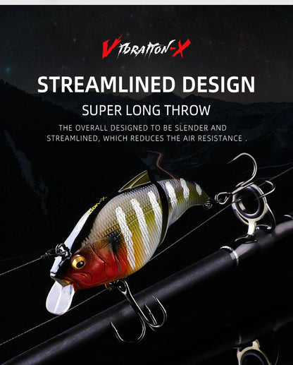 BEARKING 71mm 10g Top professional Wobblers fishing tackle fishing lures vibration bait for ice fishing Artificial accessories