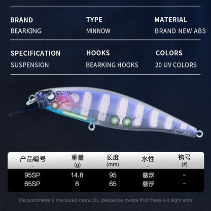 BEARKING Squad Minnow 95mm/65mm