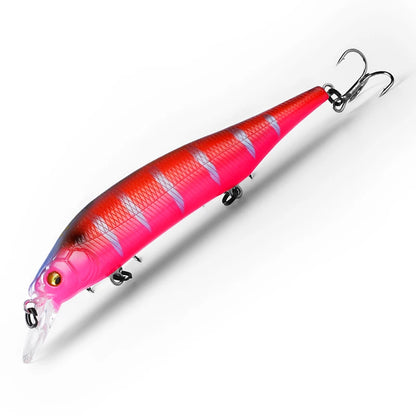 BEARKING 115mm 15g SP Tungsten weight system Top fishing lures minnow crank wobbler quality fishing tackle hooks for fishing