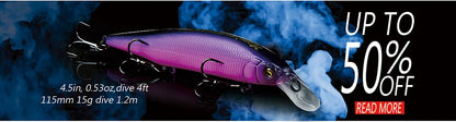 Bearking 11cm 14g SP dive 1.5m professional Minnow Wobbler fishing lures quality jerkbaits Artificial Bait Predator tackles