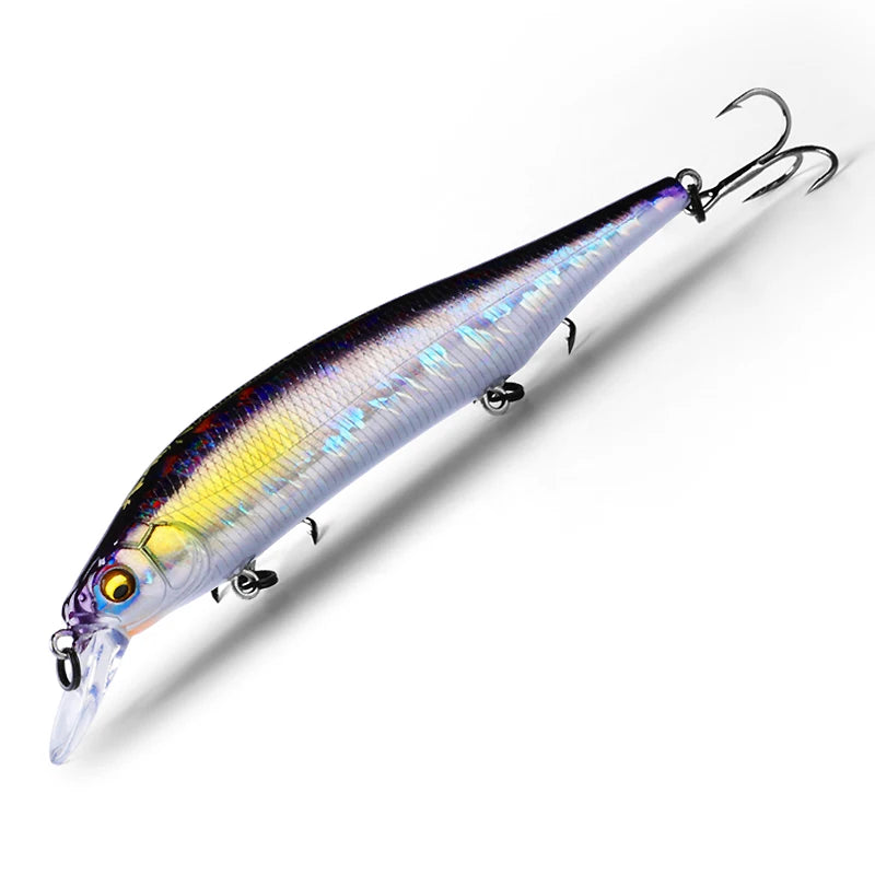 BEARKING 115mm 15g SP Tungsten weight system Top fishing lures minnow crank wobbler quality fishing tackle hooks for fishing