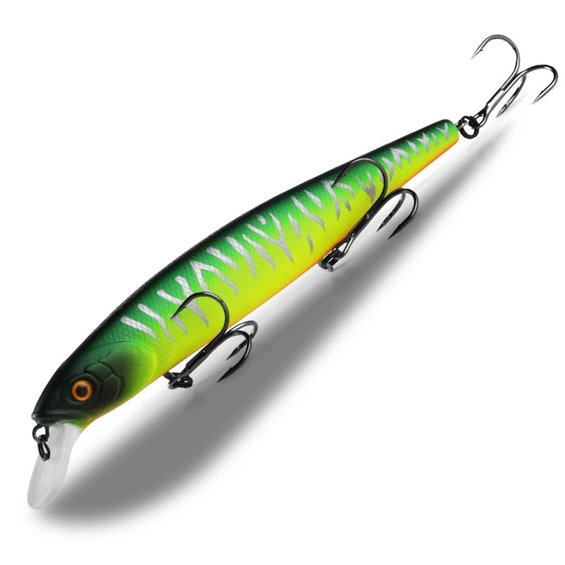 Bearking 128mm 23g New hot model professional quality fishing lures hard bait dive 1.5m quality wobblers minnow