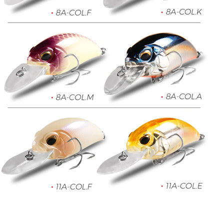 Bearking professional hot fishing tackle Retail 2022 qulity fishing lure  65mm 14g crank dive 2m for pike and bass