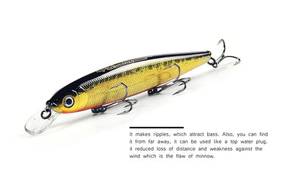 Bearking 13cm 25g SP Tungsten ball fishing lures minnow quality professional baits hot model crankbaits penceil bait popper M129
