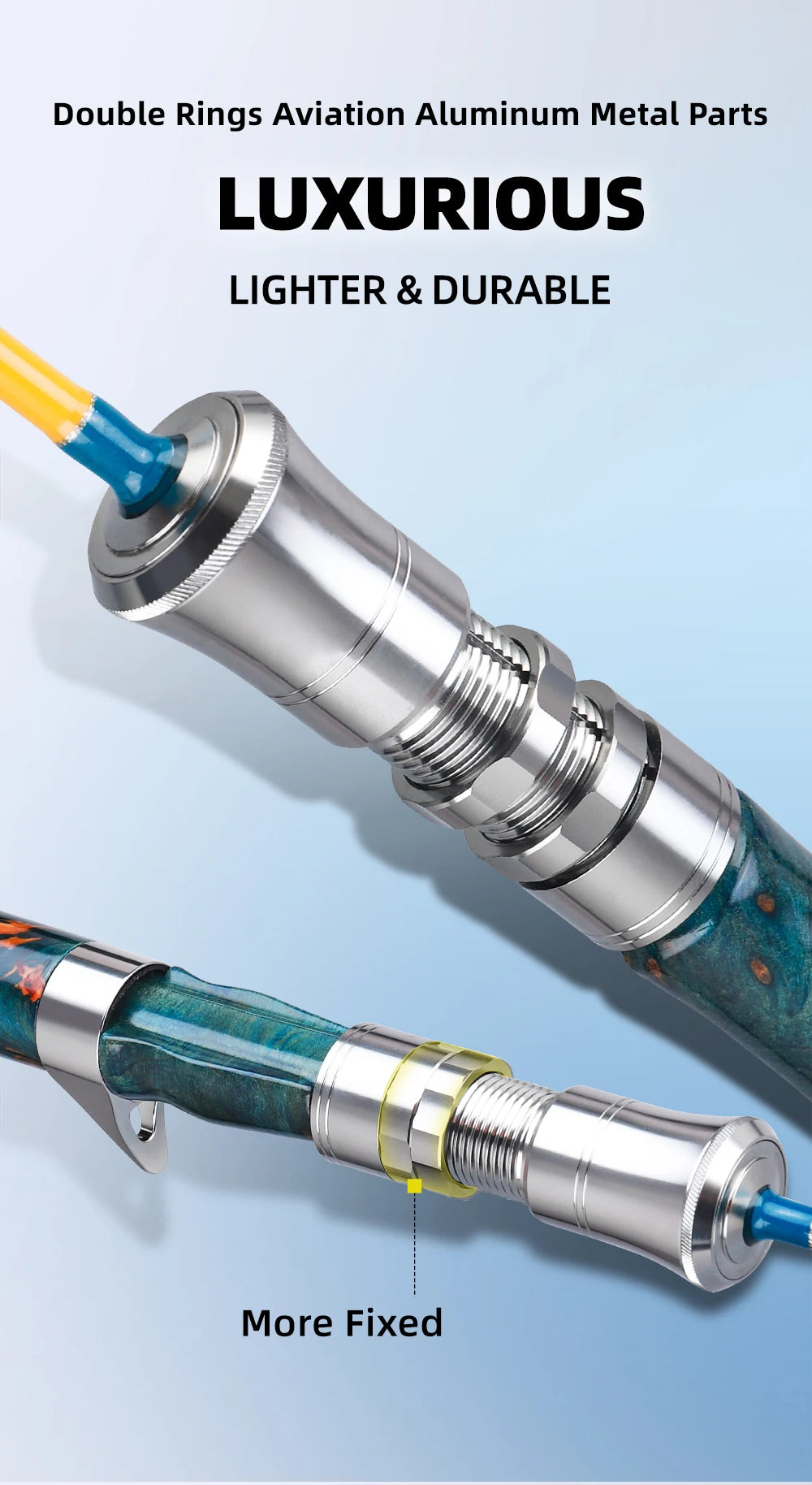 Histar Butterfly Customized Version Strength Crossline Carbon Cloth Lightweight Cork Handle BFS Spinning Baitcasting Fishing Rod