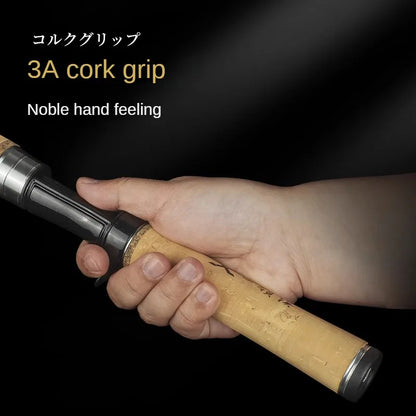 RUNCL Trout Rod BFS Fishing Casting UL Spinning Light Travel Rod Stream Ejection Rod Fuji Alconite Ring Perch