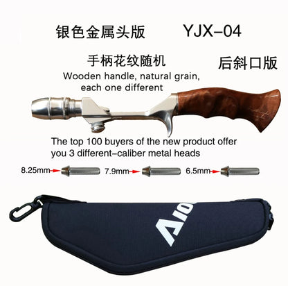 Aioushi Very short multi-section portable travel fiberglass trout rod Fuji A ring