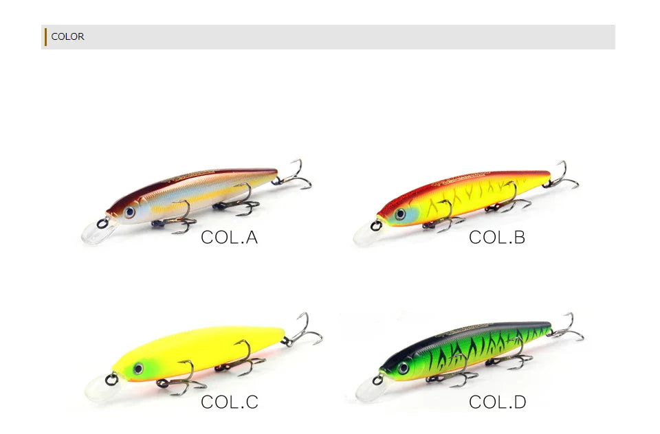 Bearking 13cm 25g SP Tungsten ball fishing lures minnow quality professional baits hot model crankbaits penceil bait popper M129