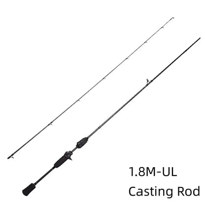 Mavllos Resolute 1.8M UL TipTrout Fishing Spinning Rod Lure 0.8-7g Fast Action 30T Toray Carbon Ultra Light BFS Casting Rod
