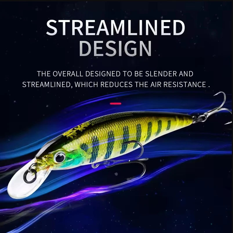 BEARKING PRO 80mm 9.9g slim minnow