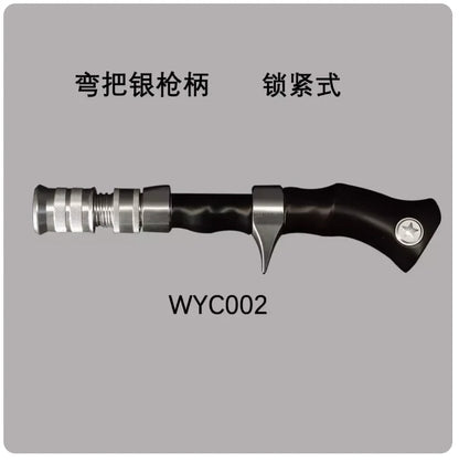 AIOUSHI New CNC finishing trout rod handle hand solid wood high quality lock type sinking