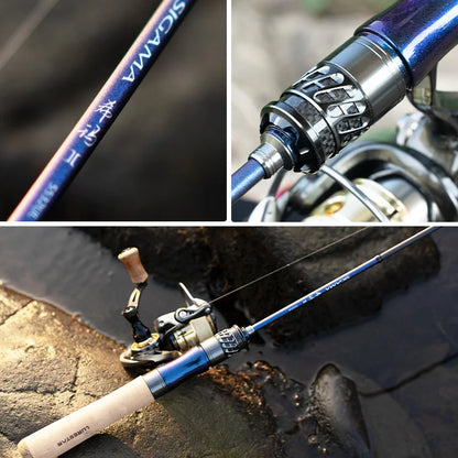 Lurestar Ultralight Fishing Rod Extra Fast Action 1.43-1.8m BFS High Carbon Fiber Fishing Tackle Area Trout UL Rod