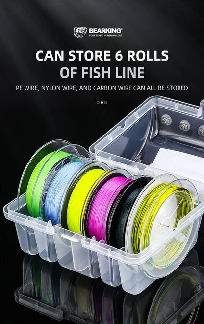BEARKING 6 Compartment Line Storage Box