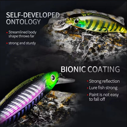 BEARKING PRO 80mm 9.9g slim minnow