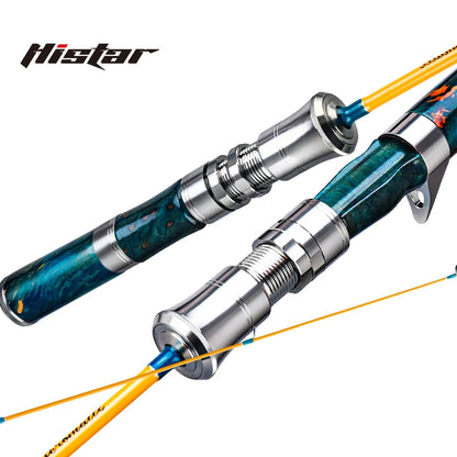 Histar Butterfly Customized Version Strength Crossline Carbon Cloth Lightweight Cork Handle BFS Spinning Baitcasting Fishing Rod