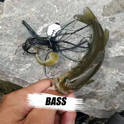 Chatterbait Bladed Fishing Lures Skirted Swim Jigs Bass Baits ChatterBait Jackhammer Trailers Chatter Bait For BlackBass Fishing