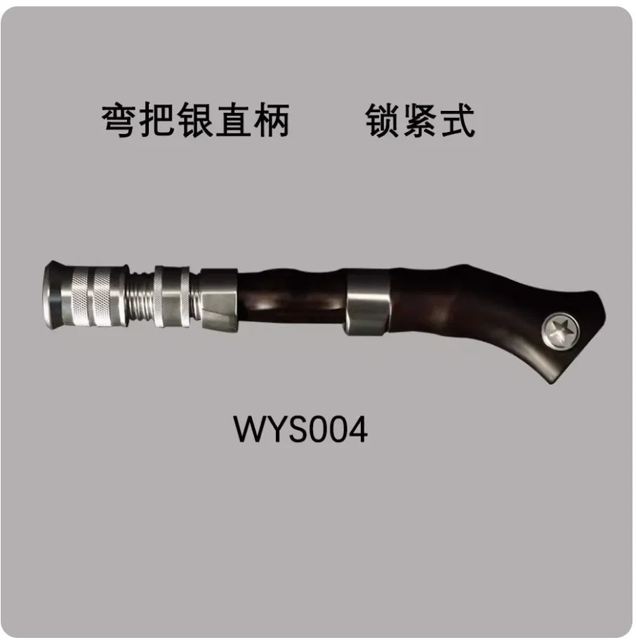 AIOUSHI New CNC finishing trout rod handle hand solid wood high quality lock type sinking