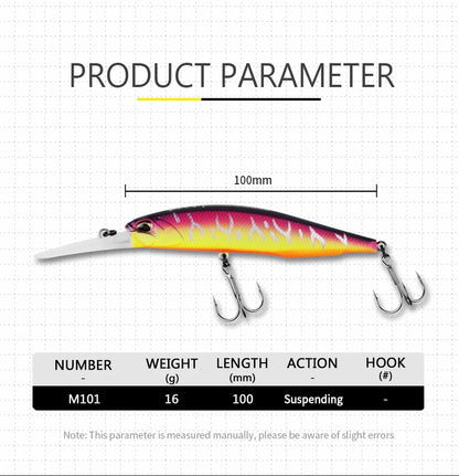 BEARKING 10cm 16g Super Magnet Weight System Long Casting