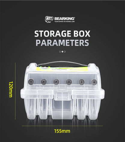 BEARKING 6 Compartment Line Storage Box