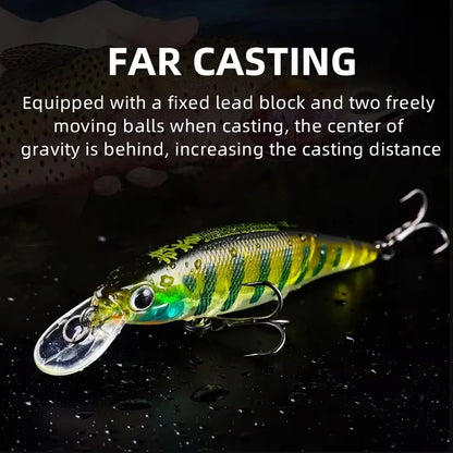 BEARKING PRO 80mm 9.9g slim minnow