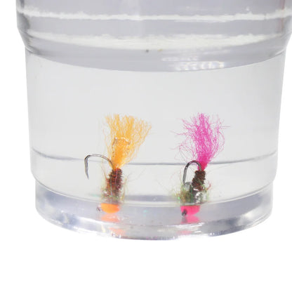 4pcs Fly Fishing Flies Tungsten Bead Jig Head Euro Nymph Fast Sinking Barbless Hook Insect Lure for Bass Trout Steelhead Salmon