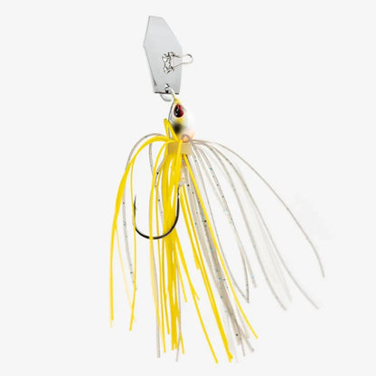 2024 Bass Pike Walleye Beard Fishing Lure Chatter 5g 7g Buzzbait Flap Walleye Spinner Bait Sea Fishing Silicone Skirt