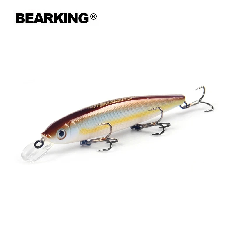 Bearking 13cm 25g SP Tungsten ball fishing lures minnow quality professional baits hot model crankbaits penceil bait popper M129