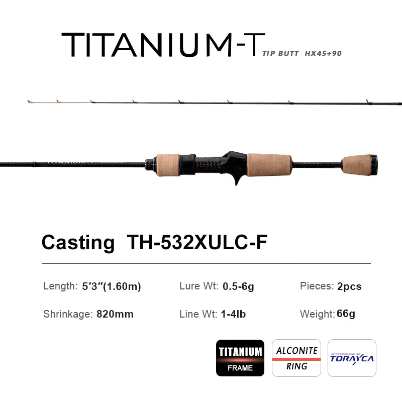 PURELURE TITANIUM-T XUL BFS Rod