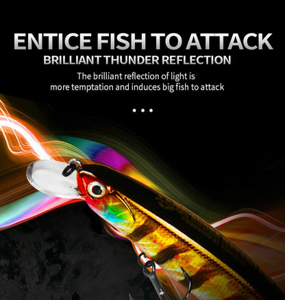BEARKING 13cm 21g SP Depth1.8m Top Fishing Lures Wobbler Hard Bait Quality Professional Minnow for Fishing Tackle
