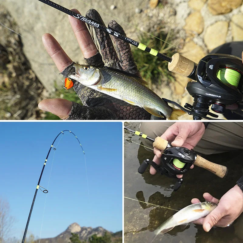 Lurestar Ultralight Fishing Rod Extra Fast Action 1.43-1.8m BFS High Carbon Fiber Fishing Tackle Area Trout UL Rod