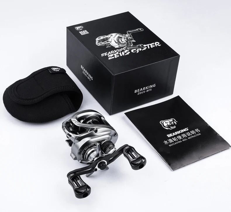 BEARKING Zeus series 9BB 135g - 4Kg Carbon Drag 7.1:1 High Speed Ratio