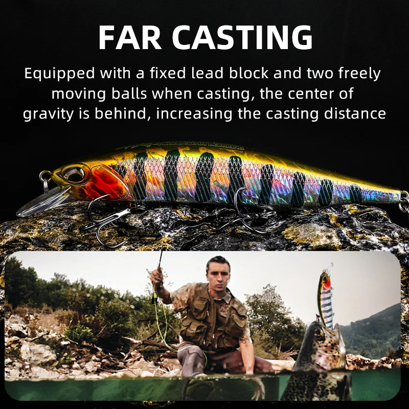 BEARKING 11cm 17g depth 0.8-1.6m