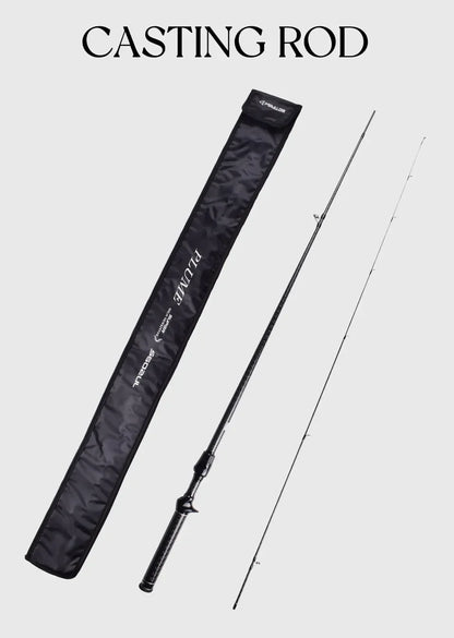 Mavllos Plume Light Carbon BFS Casting Rod, UL Spinning Rod,Lure 0.6-8g Line 2-6lb Bait Fitness Eging Fishing Rod
