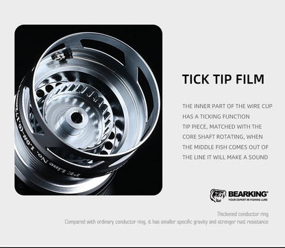 BEARKING Zeus II 9BB bearing 5.2:1 ratio spinning reel