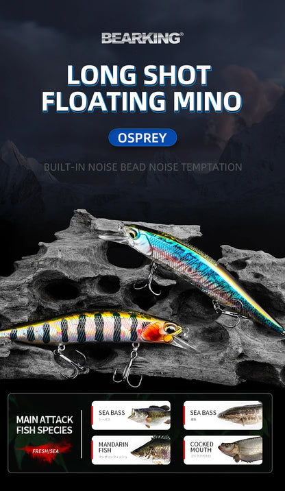 BEARKING 11cm 17g depth 0.8-1.6m
