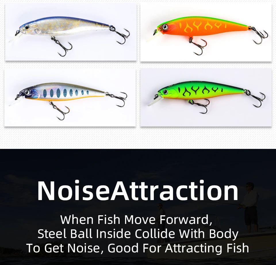BEARKING PRO 80mm 9.9g slim minnow