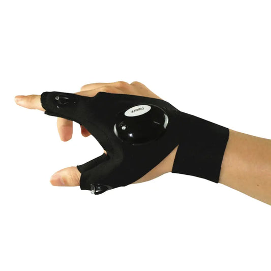 Night Light Waterproof Fishing Gloves